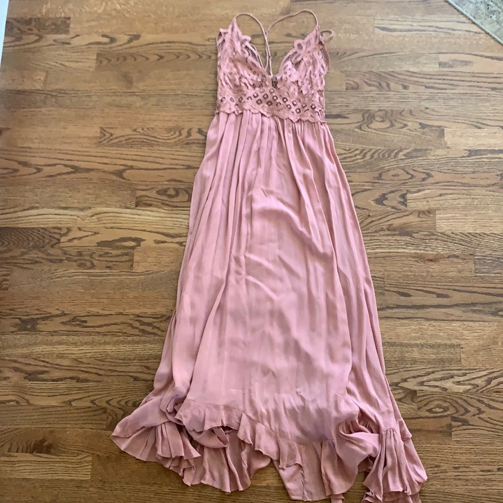 Dusty Rose Maxi dress